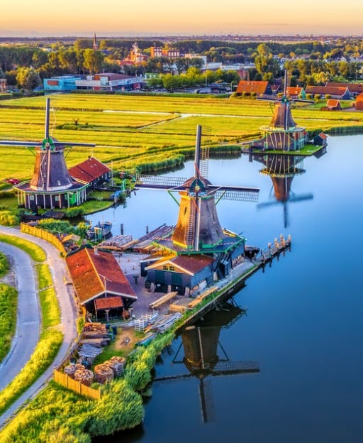 The Dutch Windmill Village Where Life Still Runs on Wind and Wood