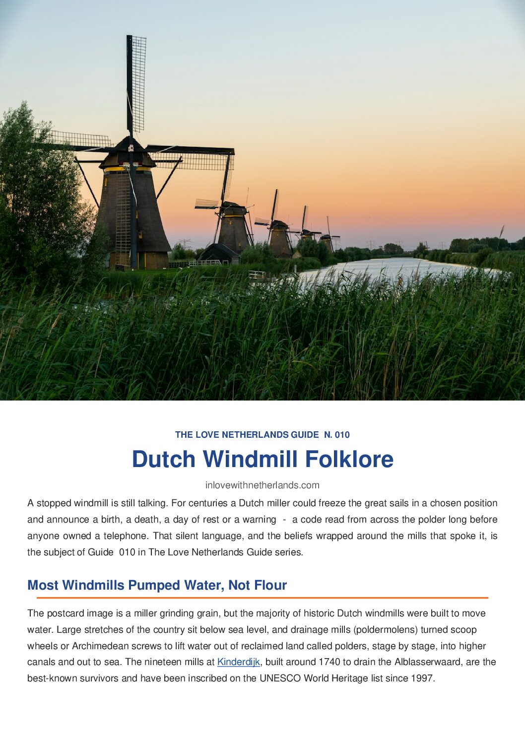 The Love Netherlands Guide № 009: Wooden Clogs (Klompen)