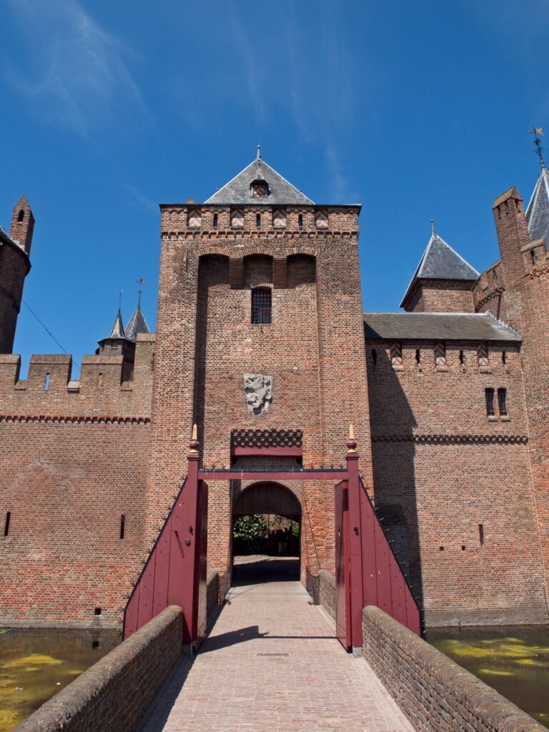 Gatehouse and drawbridge of the Muiderslot, Muiden